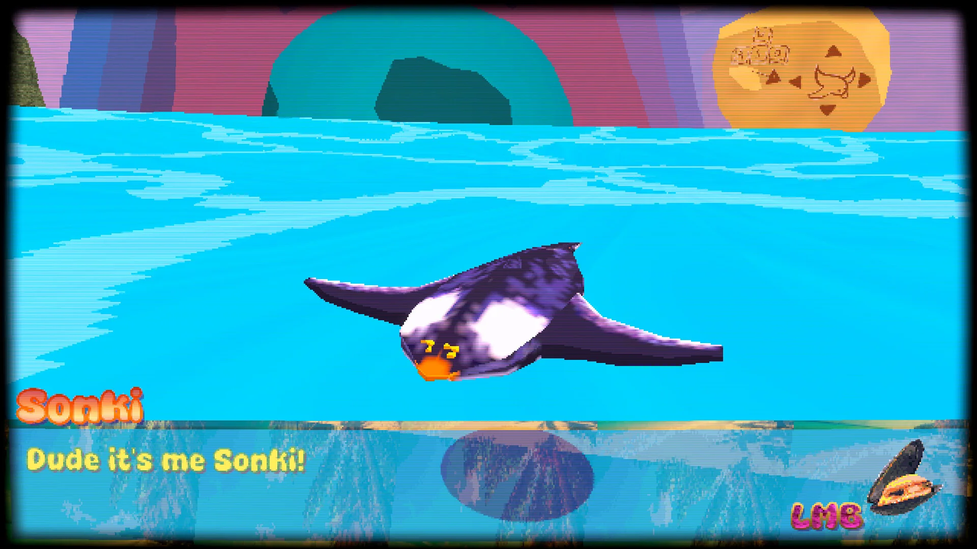 Sonki's Lagoon Steam achievements on a tropical icon strip