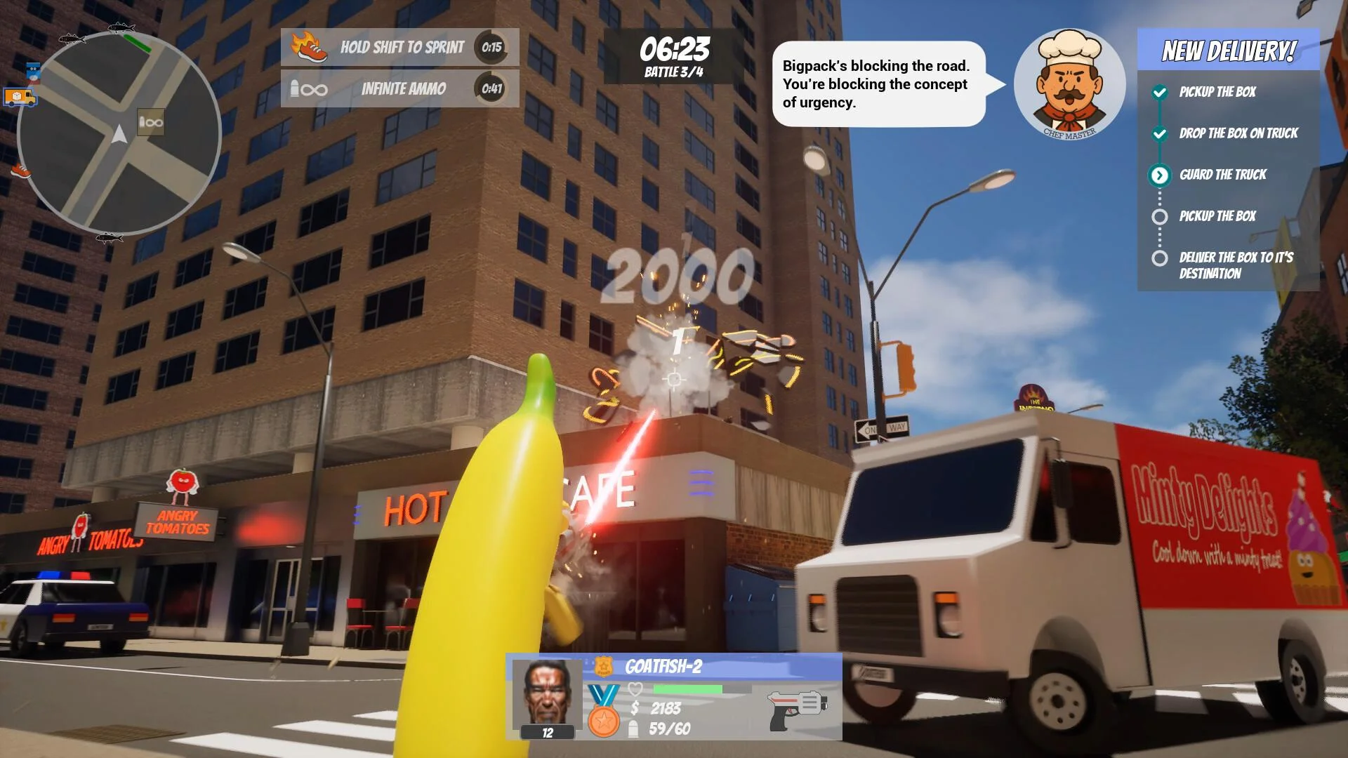 Battle Food Mania online PvP and online co-op food battles