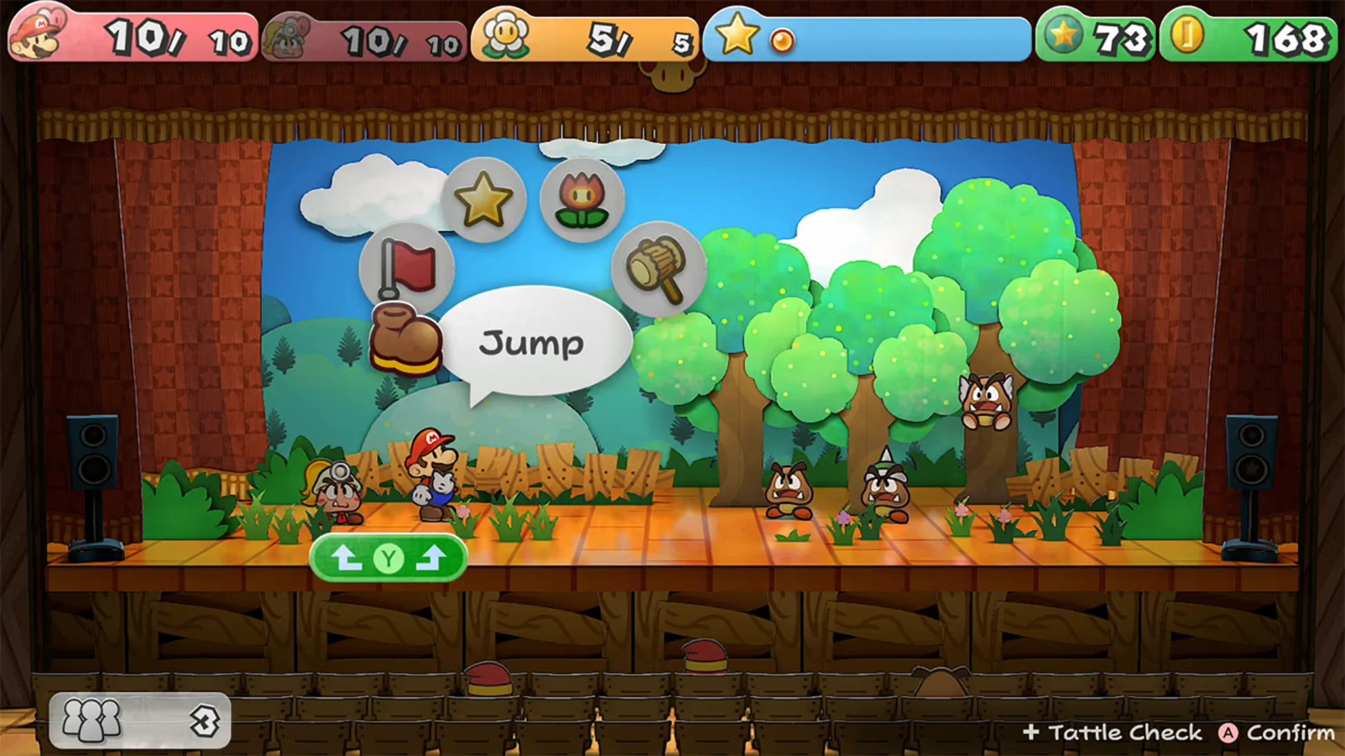 Paper Mario TTYD Crystal Stars partners