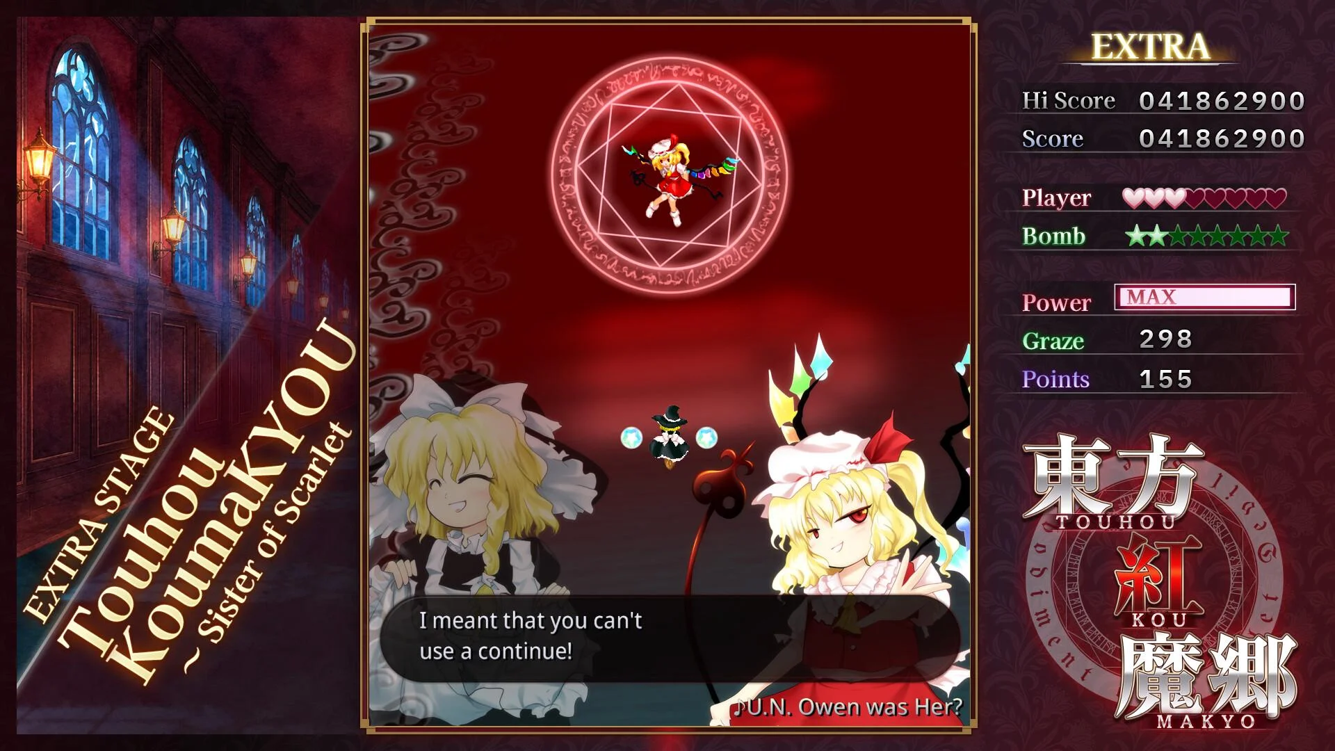 Touhou Koumakyou: New Classic - the Embodiment of Scarlet Devil PC Steam CD Key