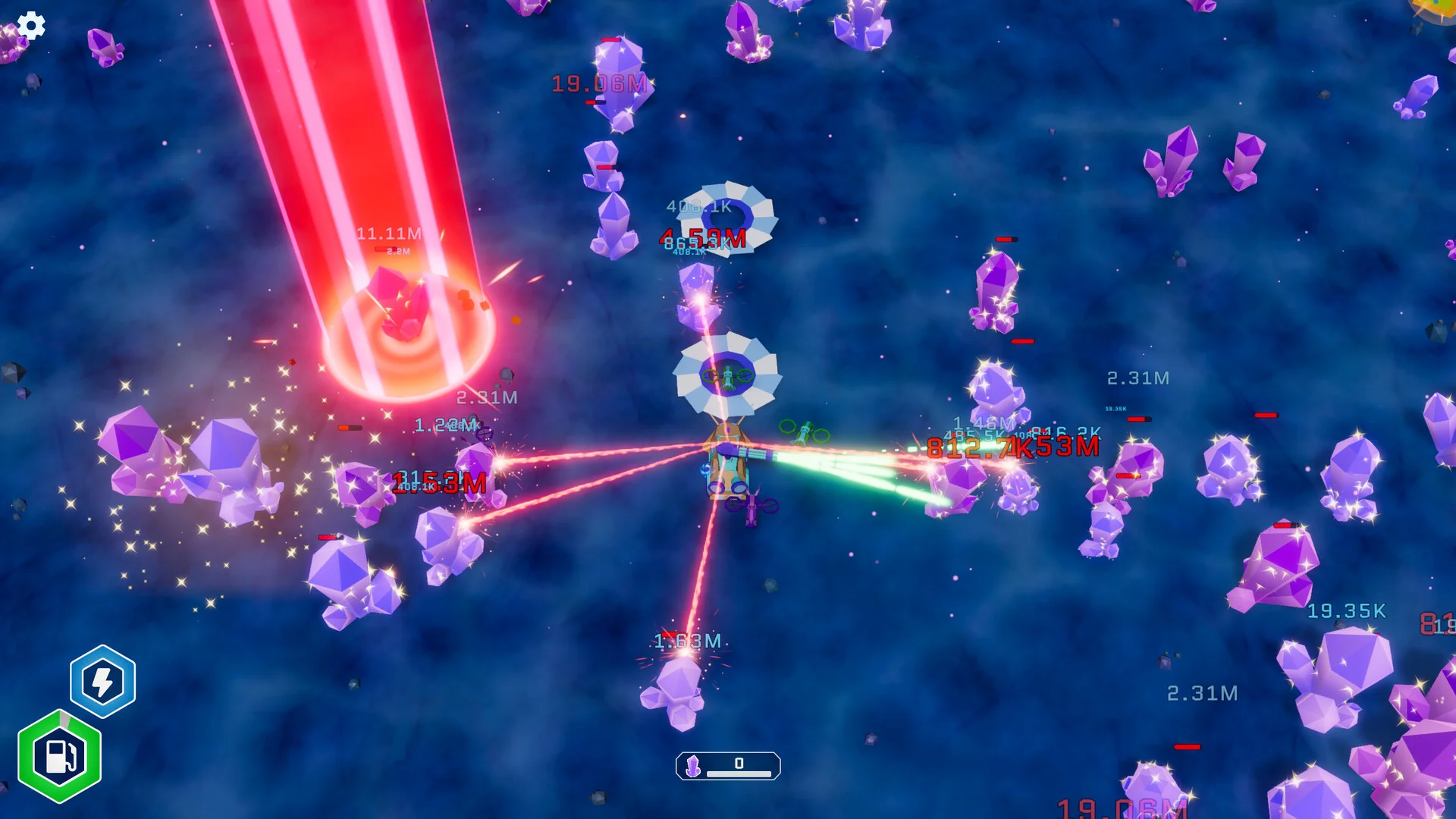 Planet Harvester upgrade tree screenshot