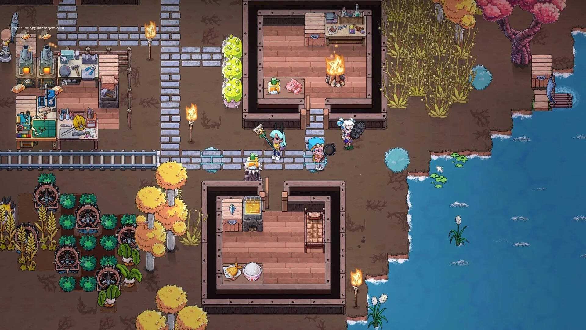 Wonderia mining and crafting