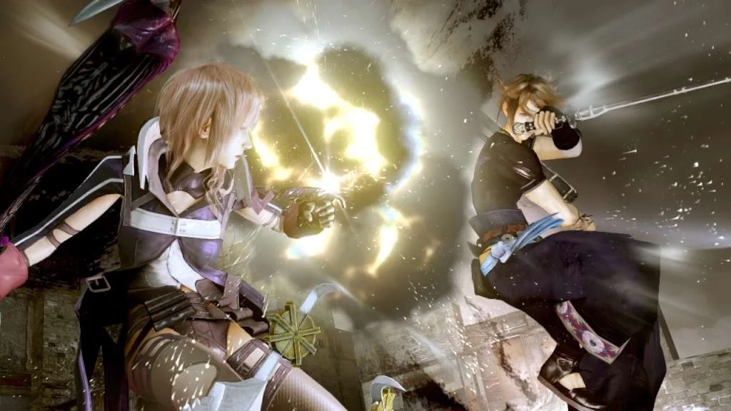 Lightning Returns schema outfits and action combat on a Windows PC