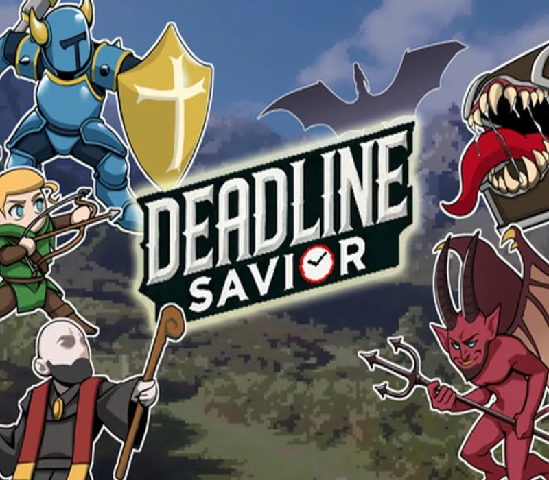 Deadline Savior cover art, desktop idle RPG focus session game
