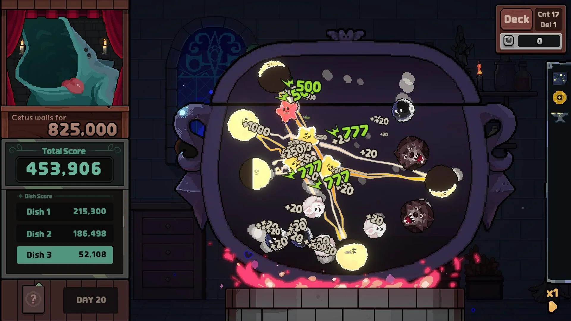 Kinny and the Cosmic Cauldron alien patrons Steam