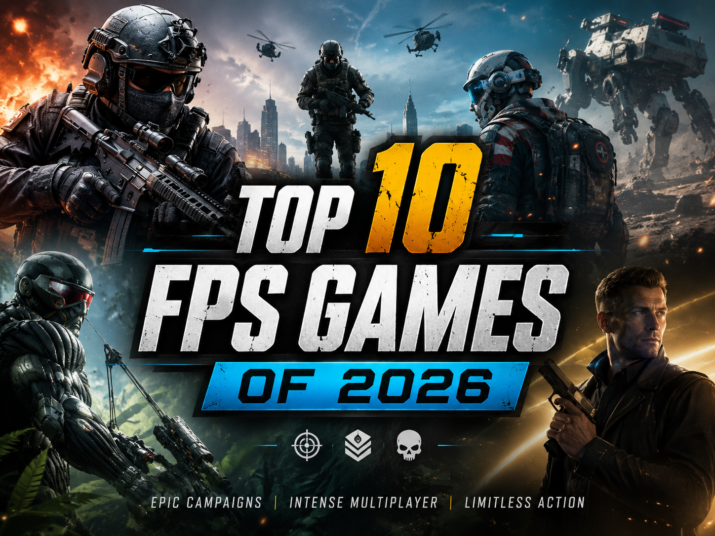 Top 10 FPS Games of 2026