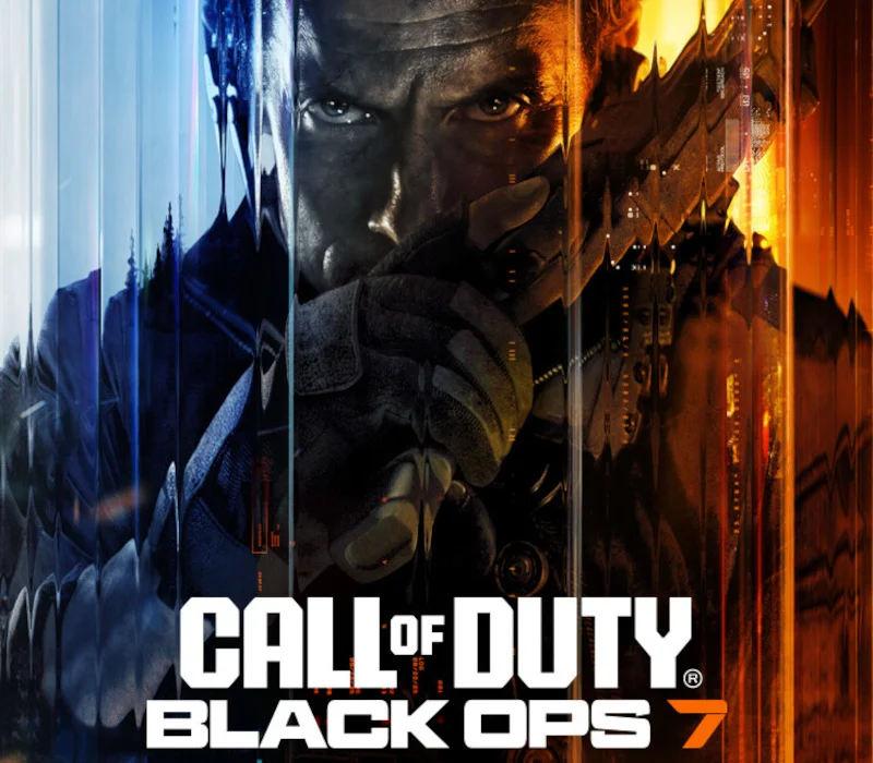 Call of Duty Black Ops 7 cover art, Activision FPS campaign