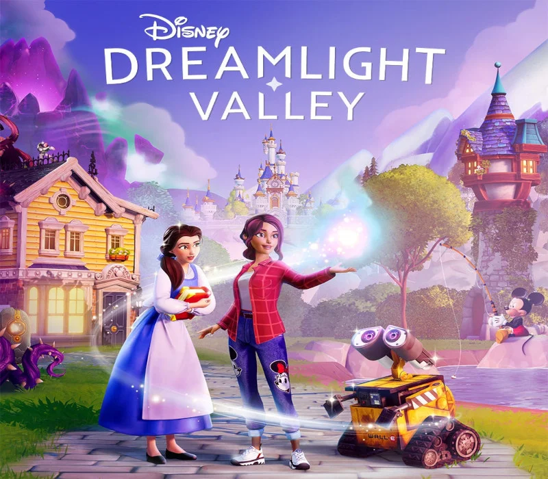 Disney Dreamlight Valley cover, Gameloft life-sim valley