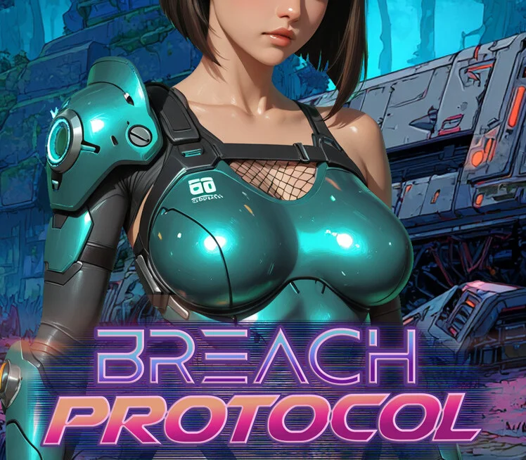 Breach Protocol cover, Entropy Digital biopunk roguelite