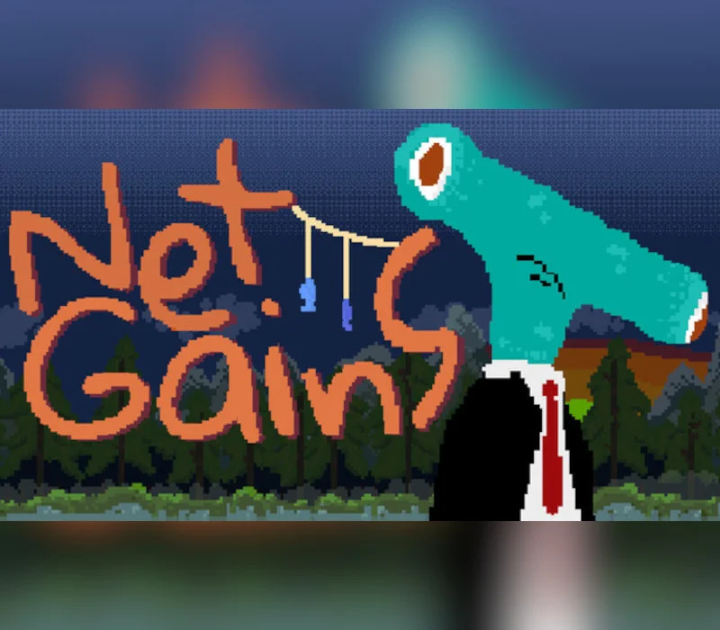 Net Gains cover, fishing roguelite draft gear debt