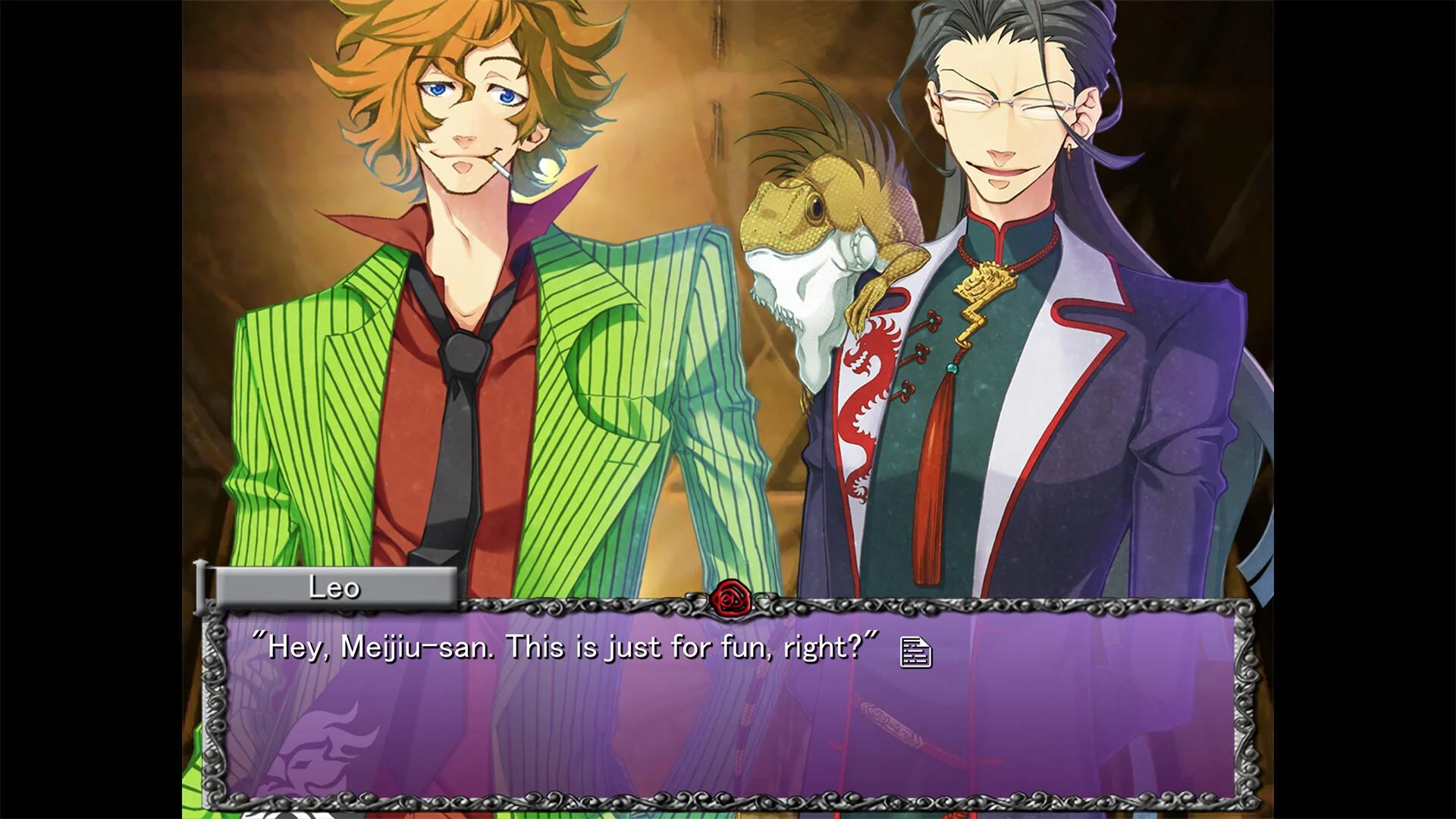 Rose Guns Days Season 2 MangaGamer adventure narrative screenshot