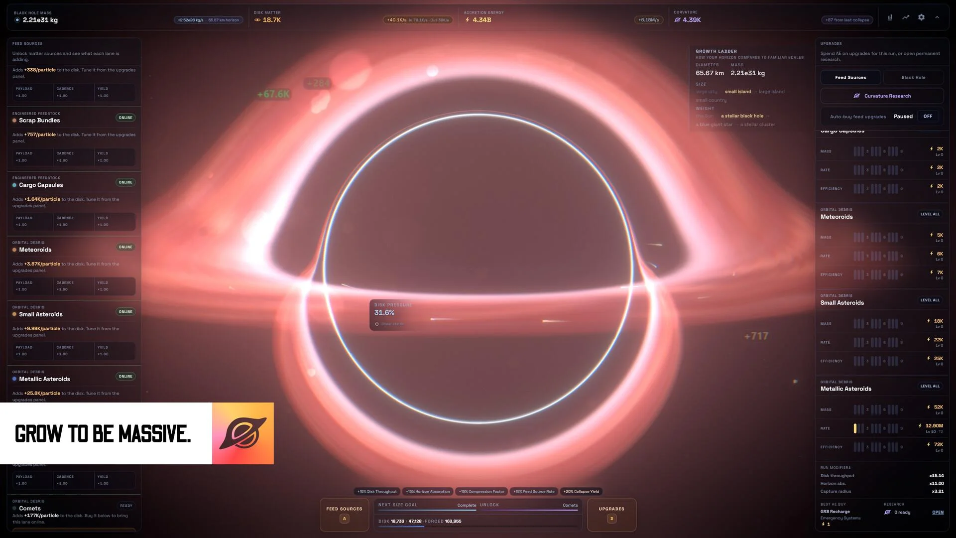 How To Grow a Black Hole Global Steam key for Windows