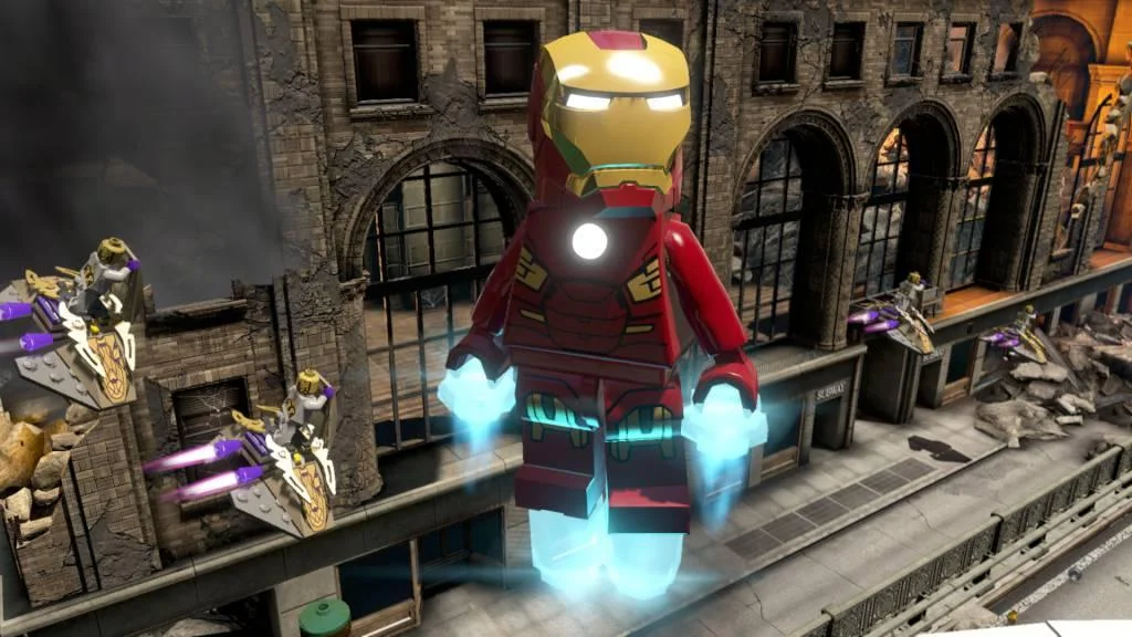 LEGO Marvel's Avengers local two-player Super Hero swap
