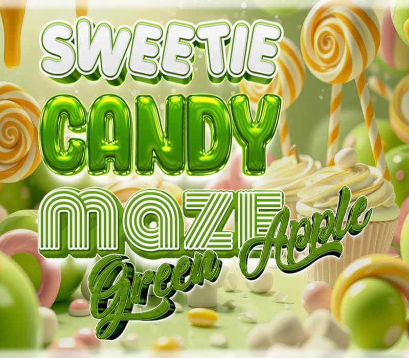Sweetie Candy Maze Green Apple cover, candy maze