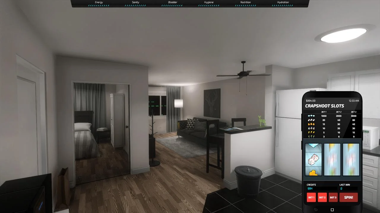 Metro Sim Hustle apartment decorating