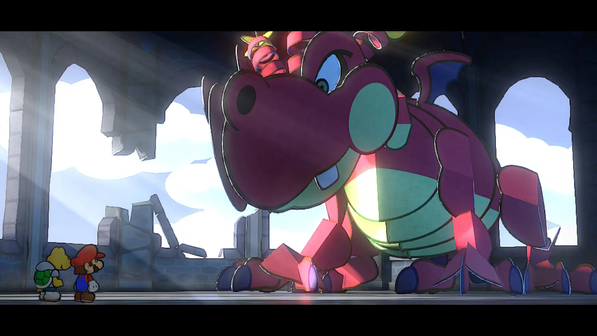 Paper Mario TTYD timed hits paper folds