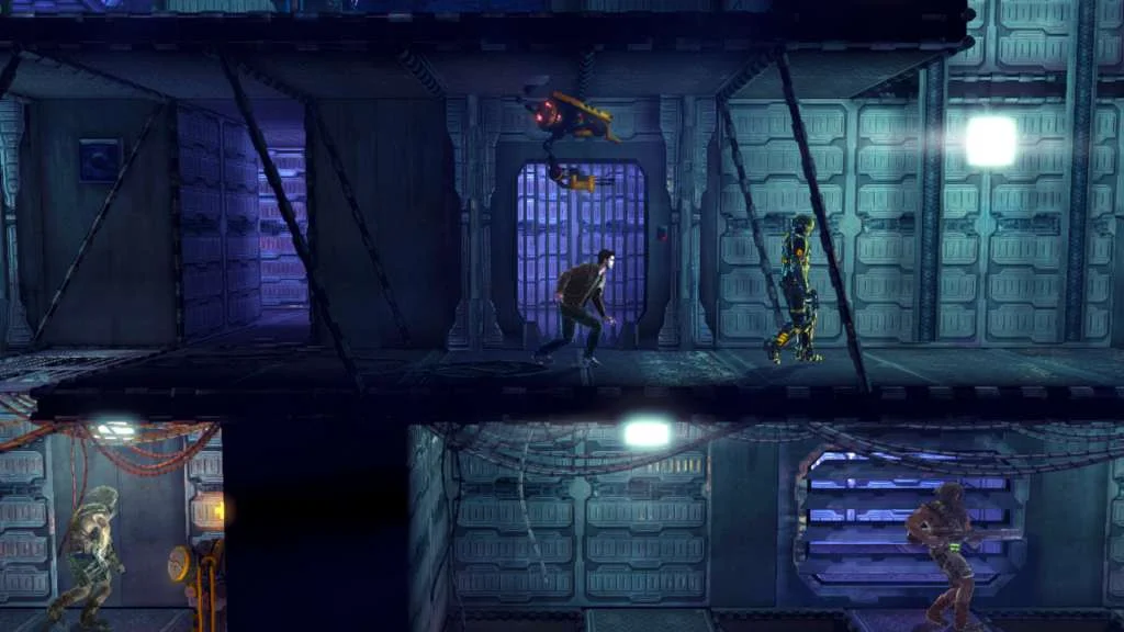 Flashback Conrad run and gun