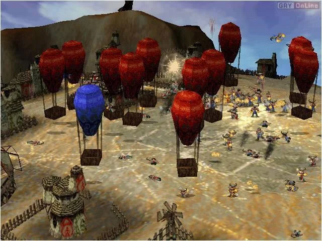Populous The Beginning hut-building around the shaman
