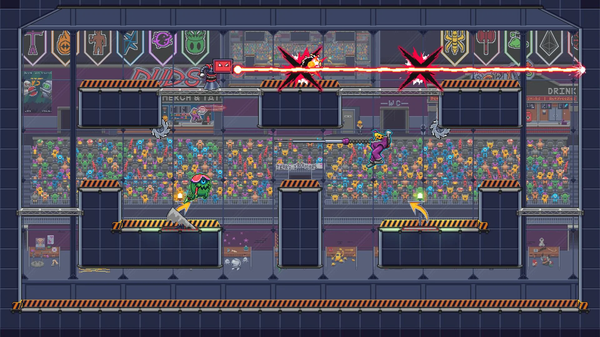 The Grand Slamboree Alex Jackson platform fighter screenshot