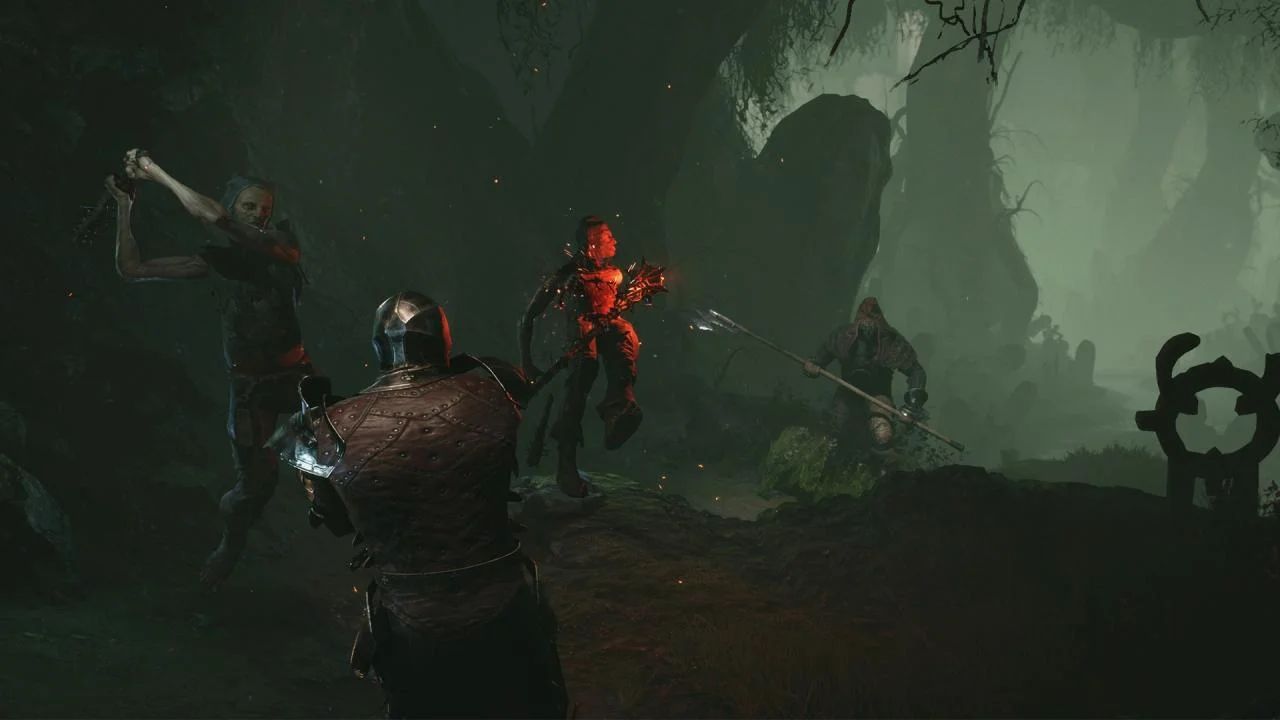 Mortal Shell Fallgrim towers above the ruined valley