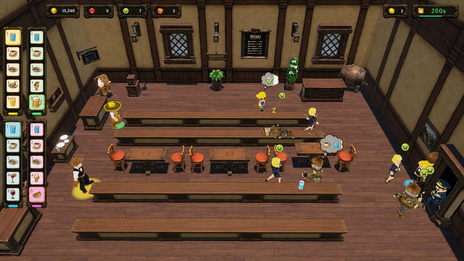 Busy Bar World Tour guest dancing until glasses smash