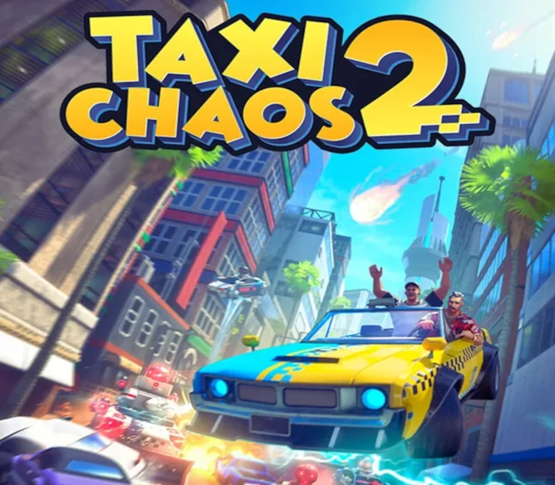 Taxi Chaos 2 PlayStation cover arcade taxi EU