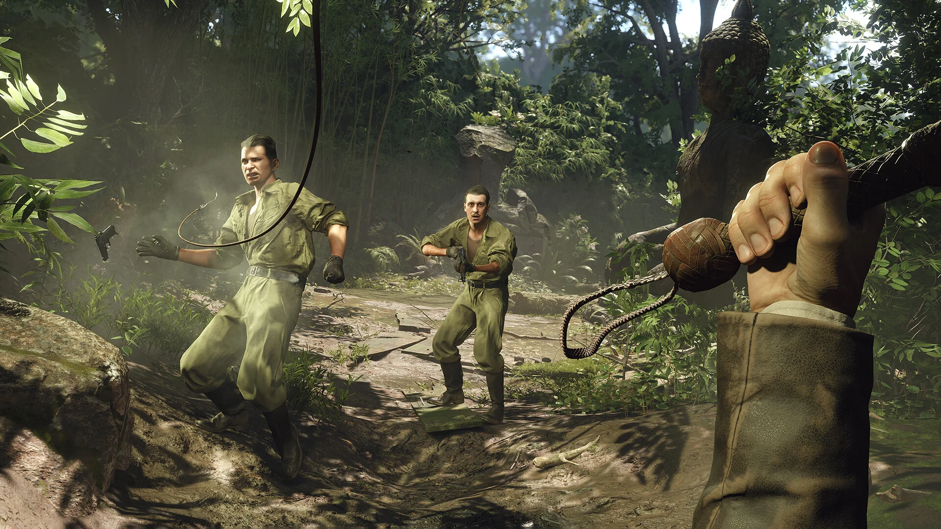 Indiana Jones and the Great Circle cinematic action on Steam
