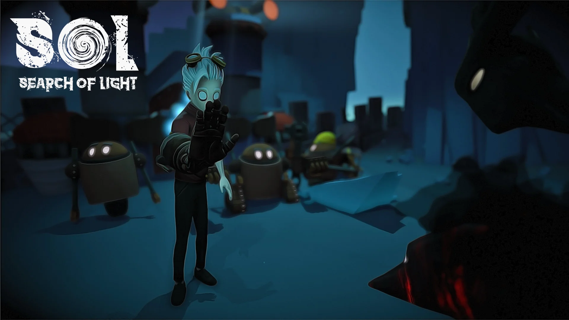 S.O.L Search of Light The Foreigner reactivating robots