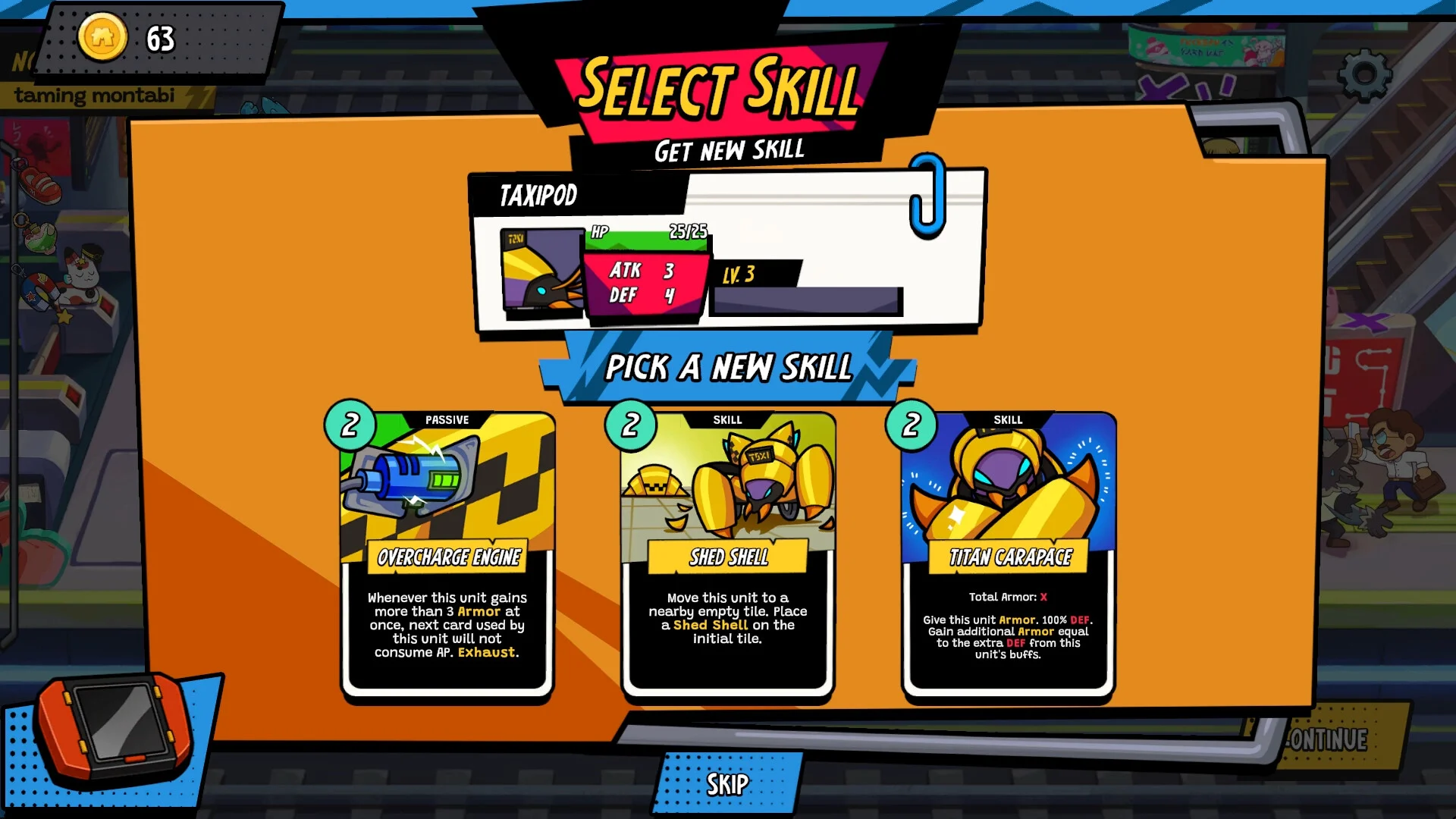 Montabi evolve draft skills Steam