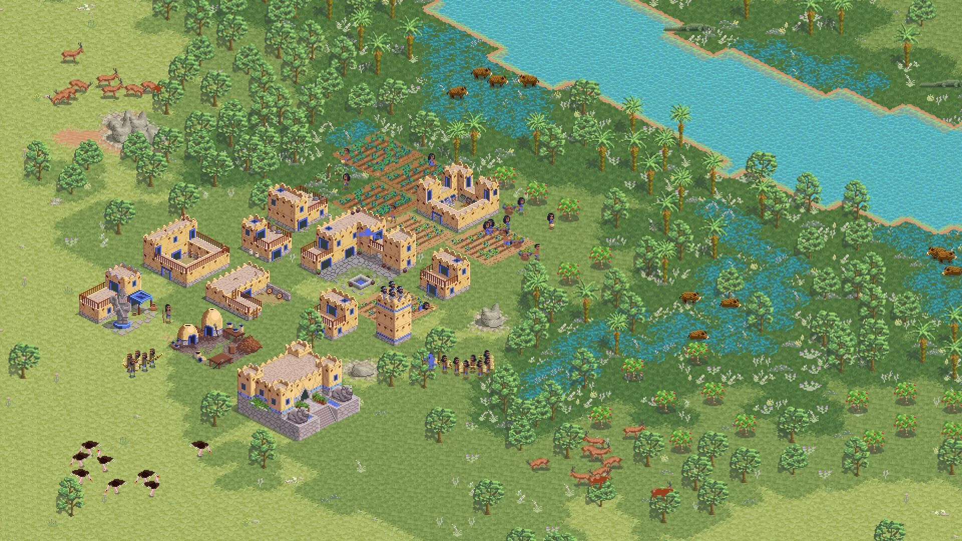 TFC2 story-driven RTS caravan journey ancient world gameplay