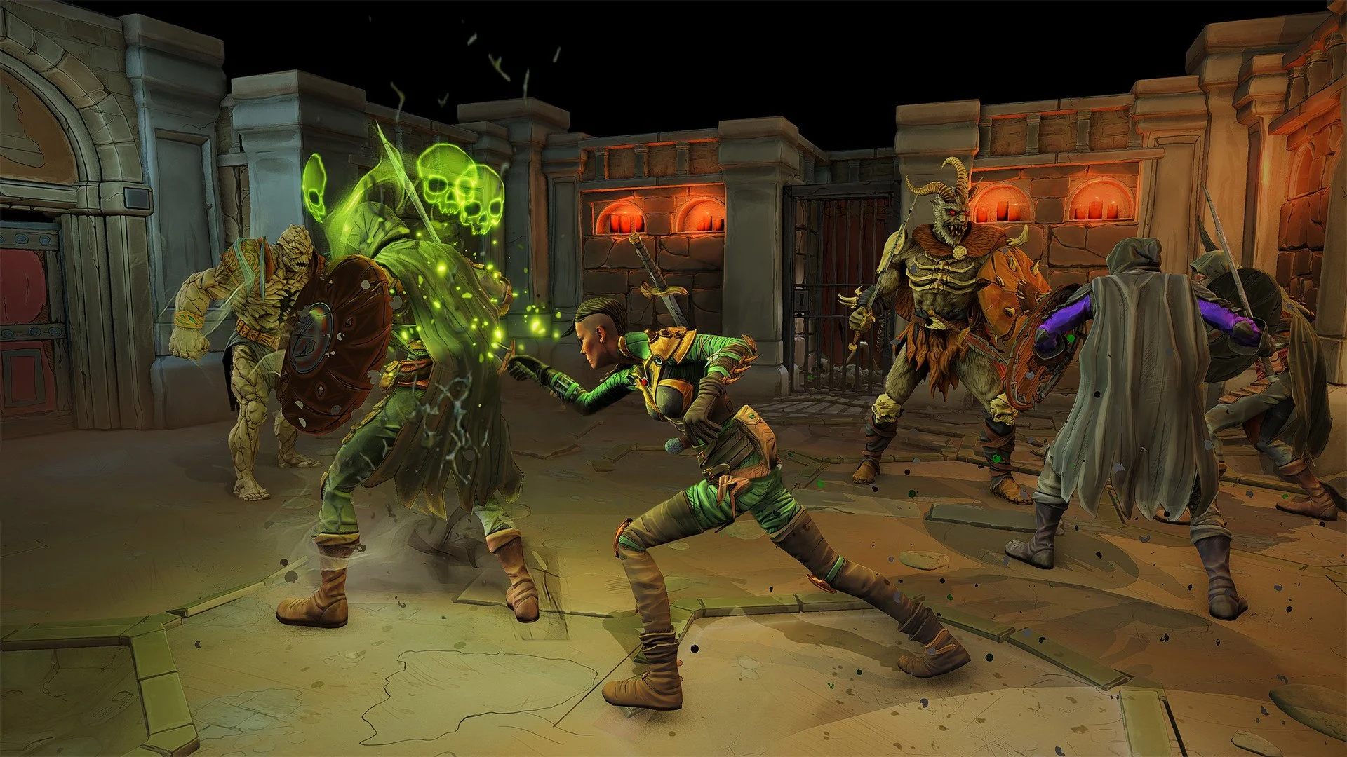 Gloomhaven character sheet and ability cards in combat