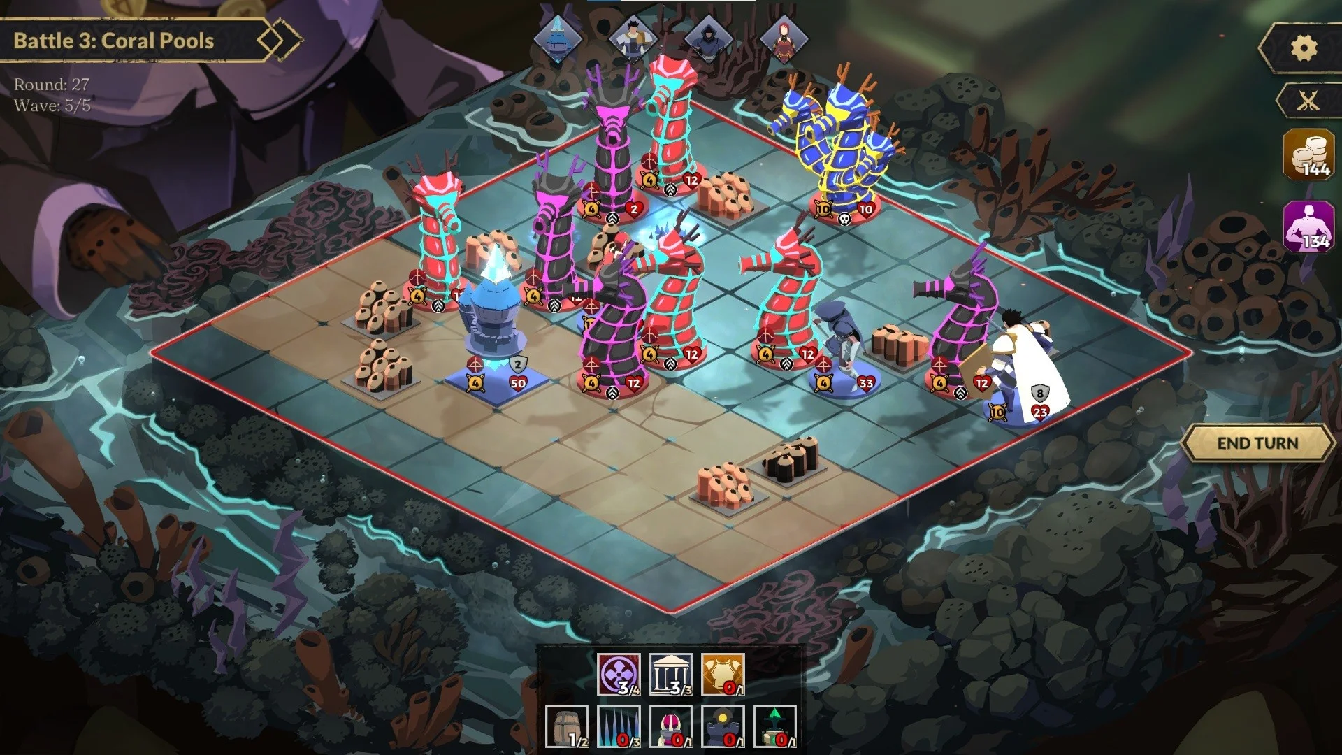 Defend the Rook heroes towers traps spells draft