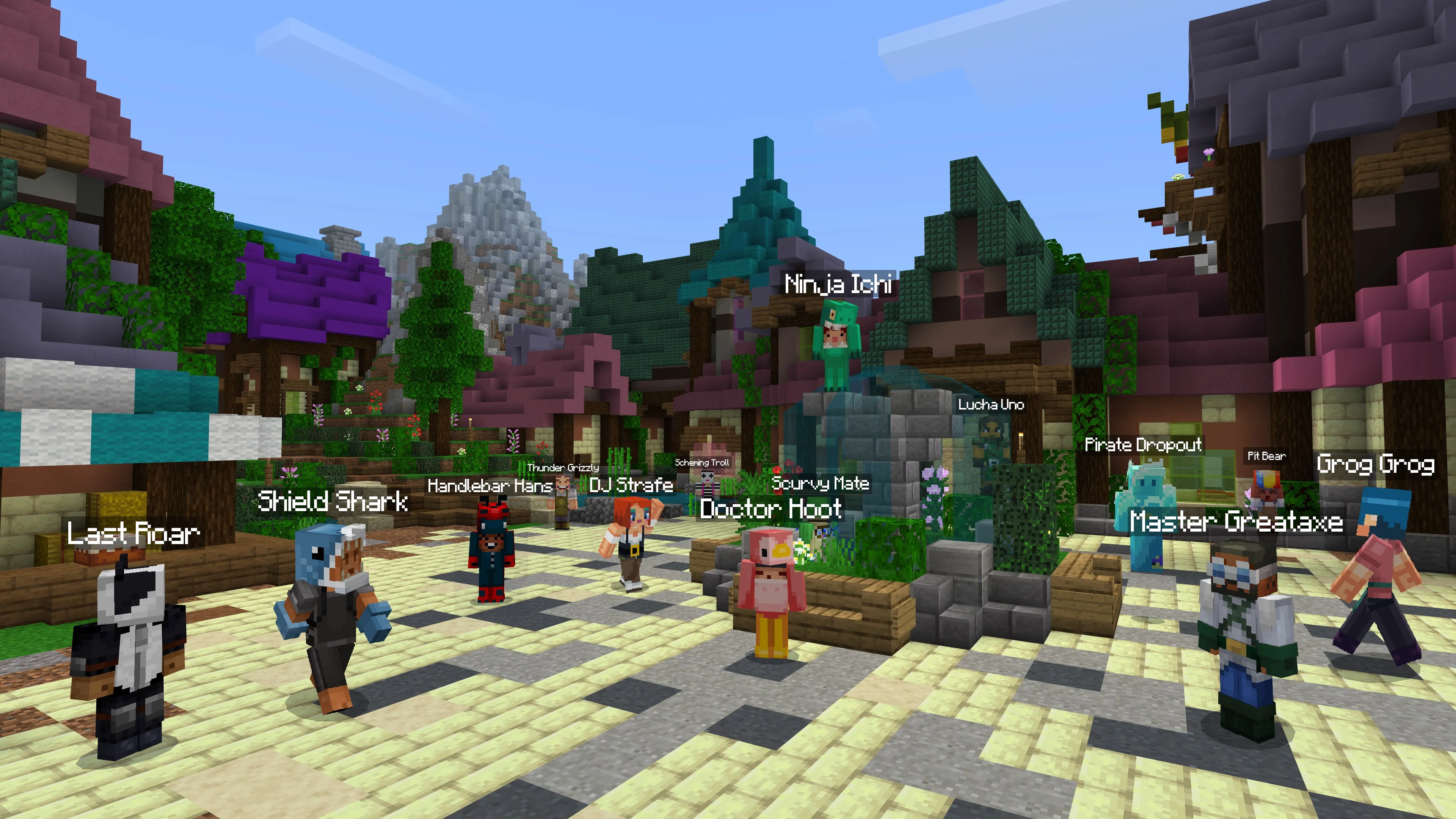 Minecraft Java and Bedrock Edition building and multiplayer