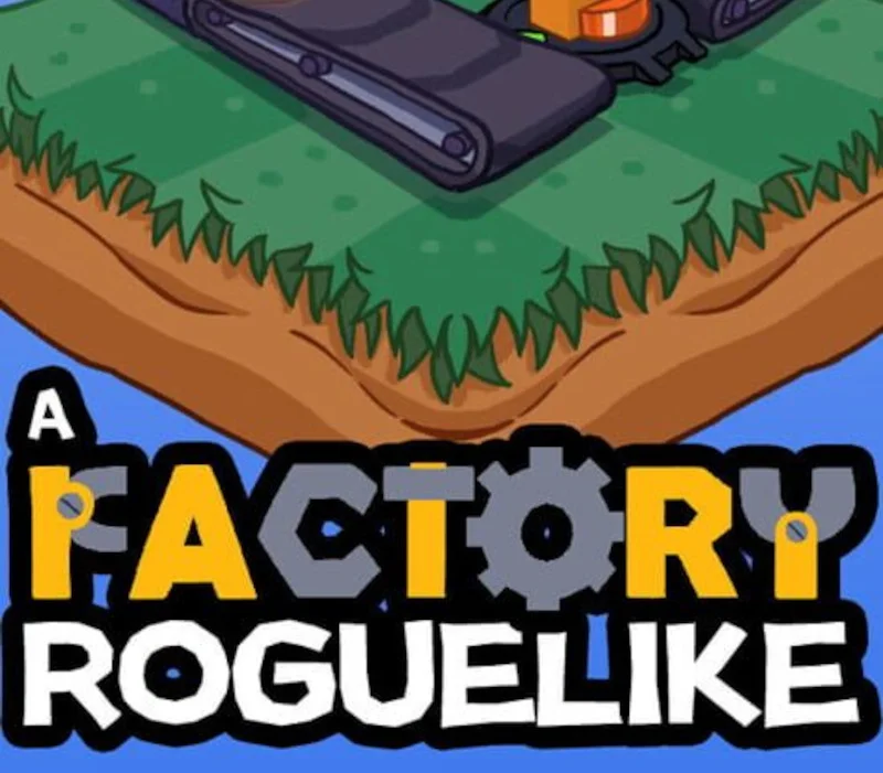 A Factory Roguelike cover, belts inserters Boxes