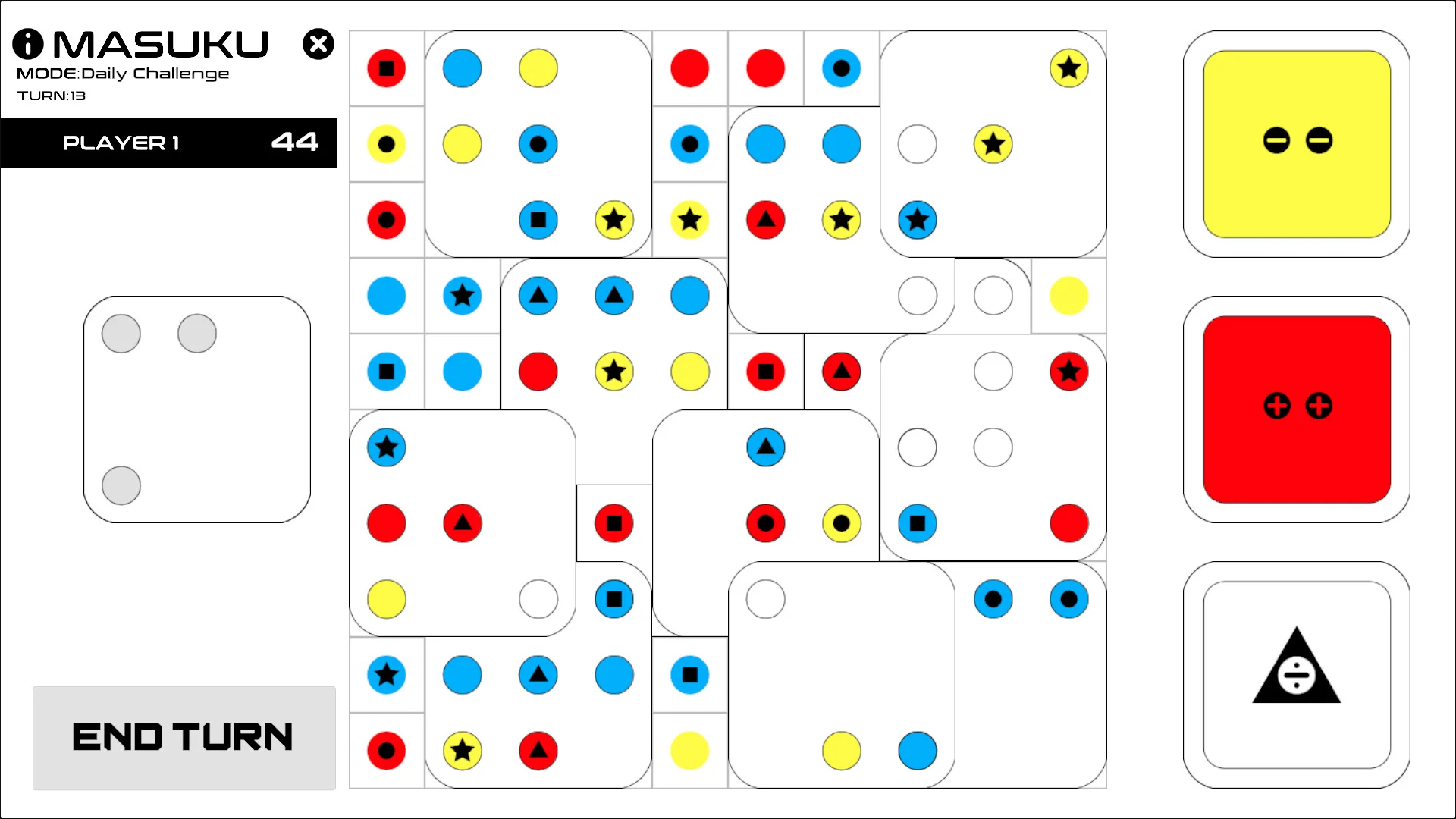 MASUKU shifting colour and symbol scoring goals