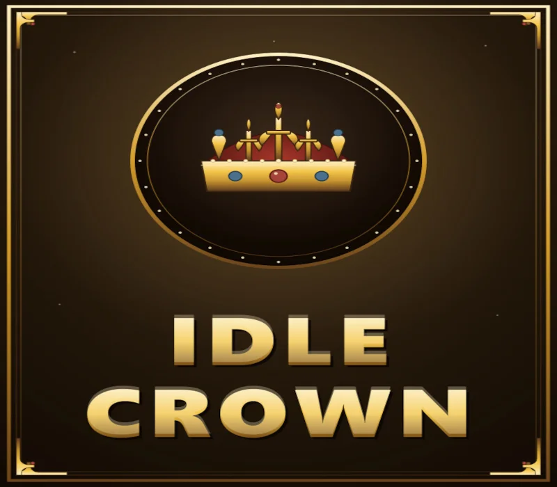 Idle Crown Steam cover, medieval idle RPG on Windows