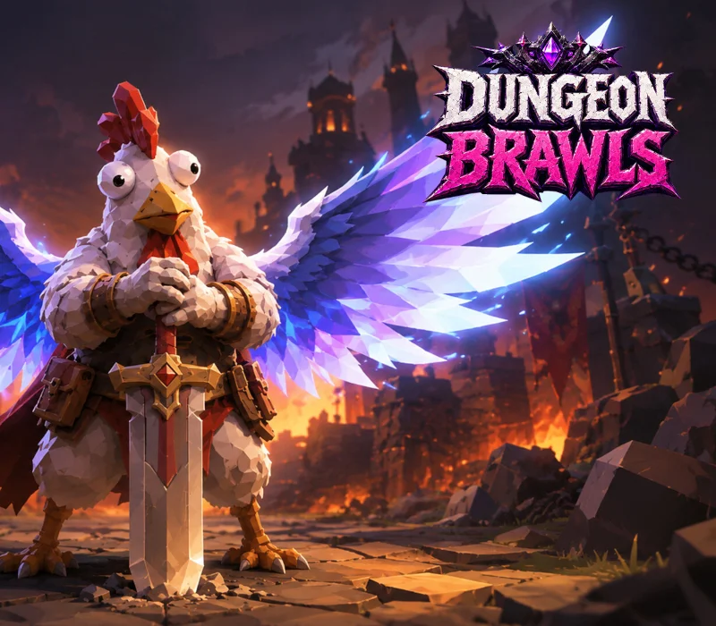 Dungeon Brawls 1-4 player action roguelike cover