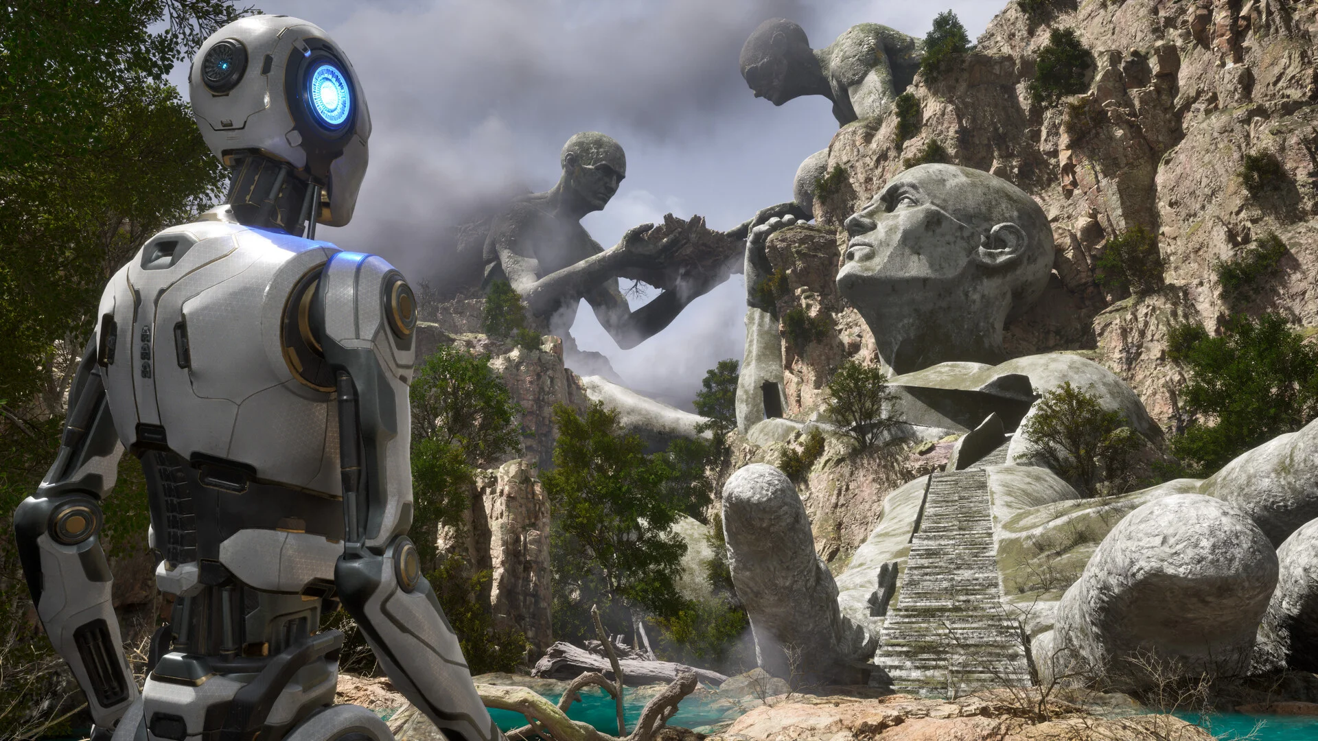 Talos Principle 2 Xbox robot city island US