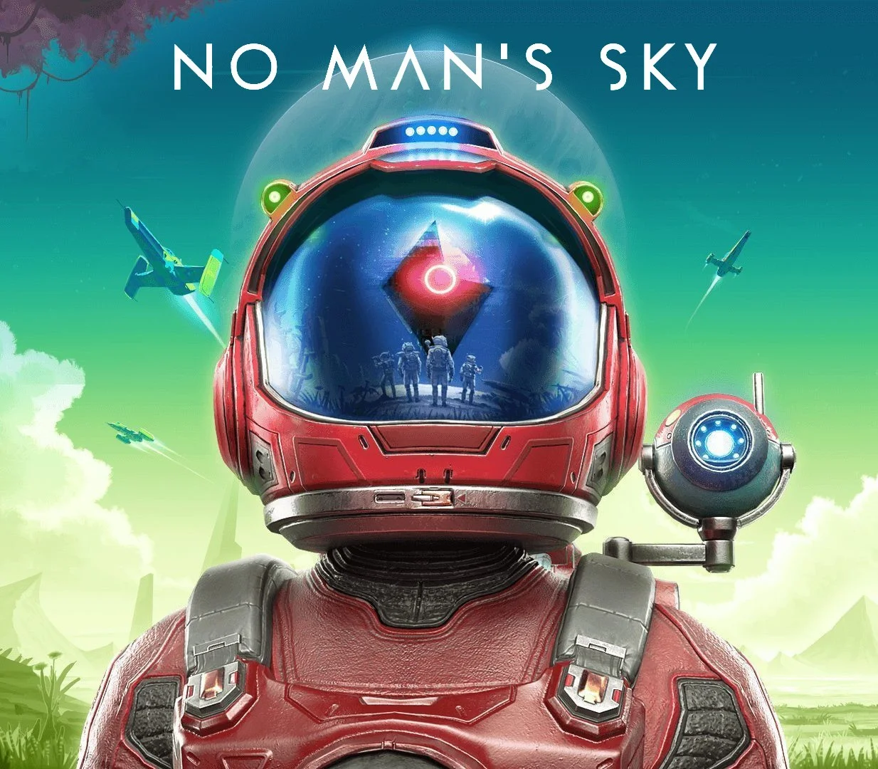 No Man's Sky Xbox CA cover of a procedural planet from orbit