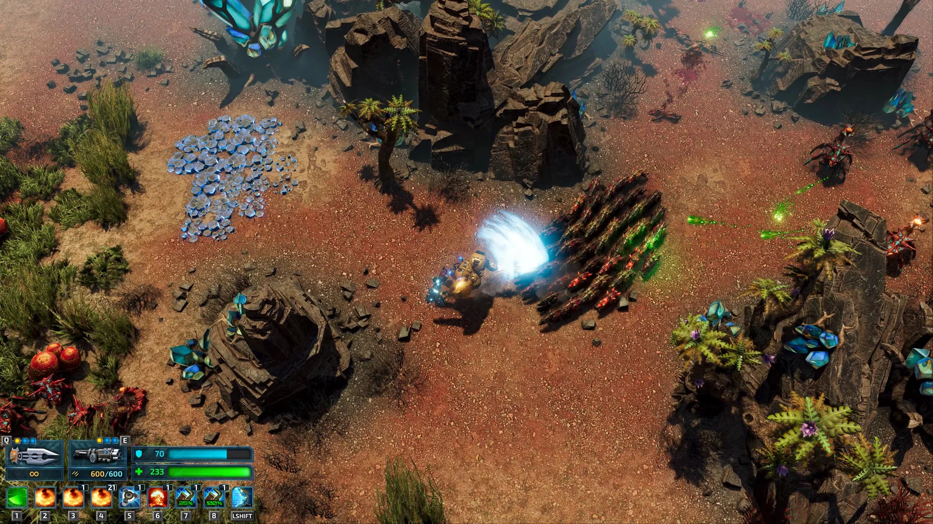 The Riftbreaker Mecha-Suit combat