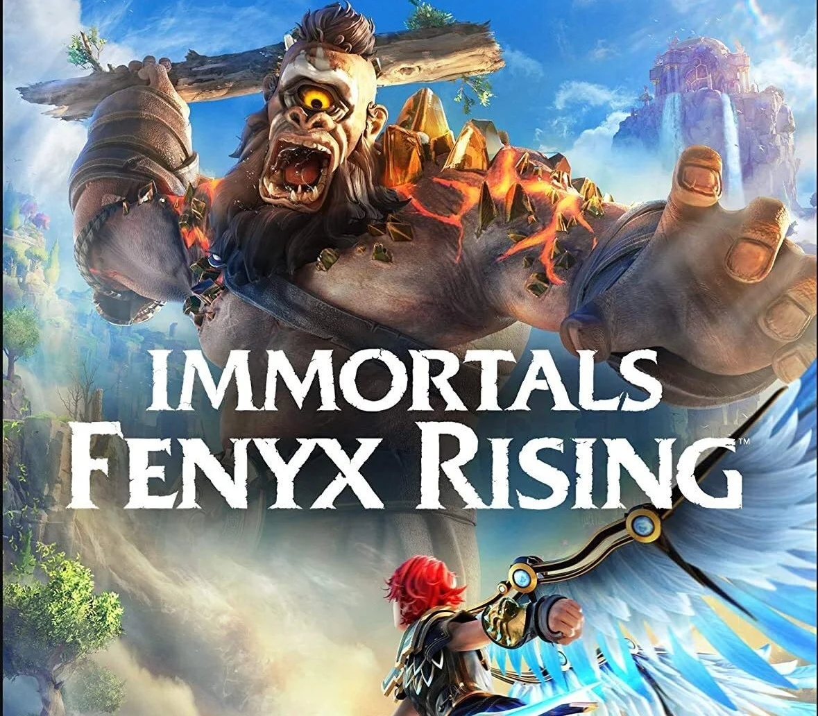 Immortals Fenyx Rising Xbox cover winged demigod EU
