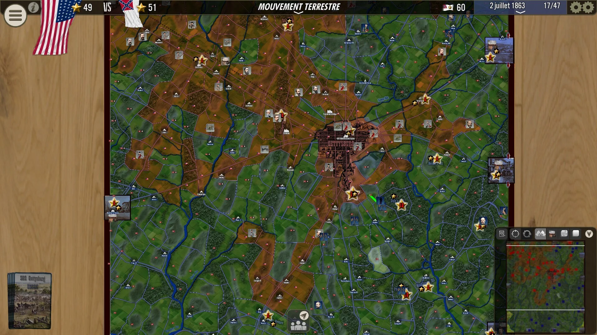 SGS Battle for Gettysburg Windows screenshot