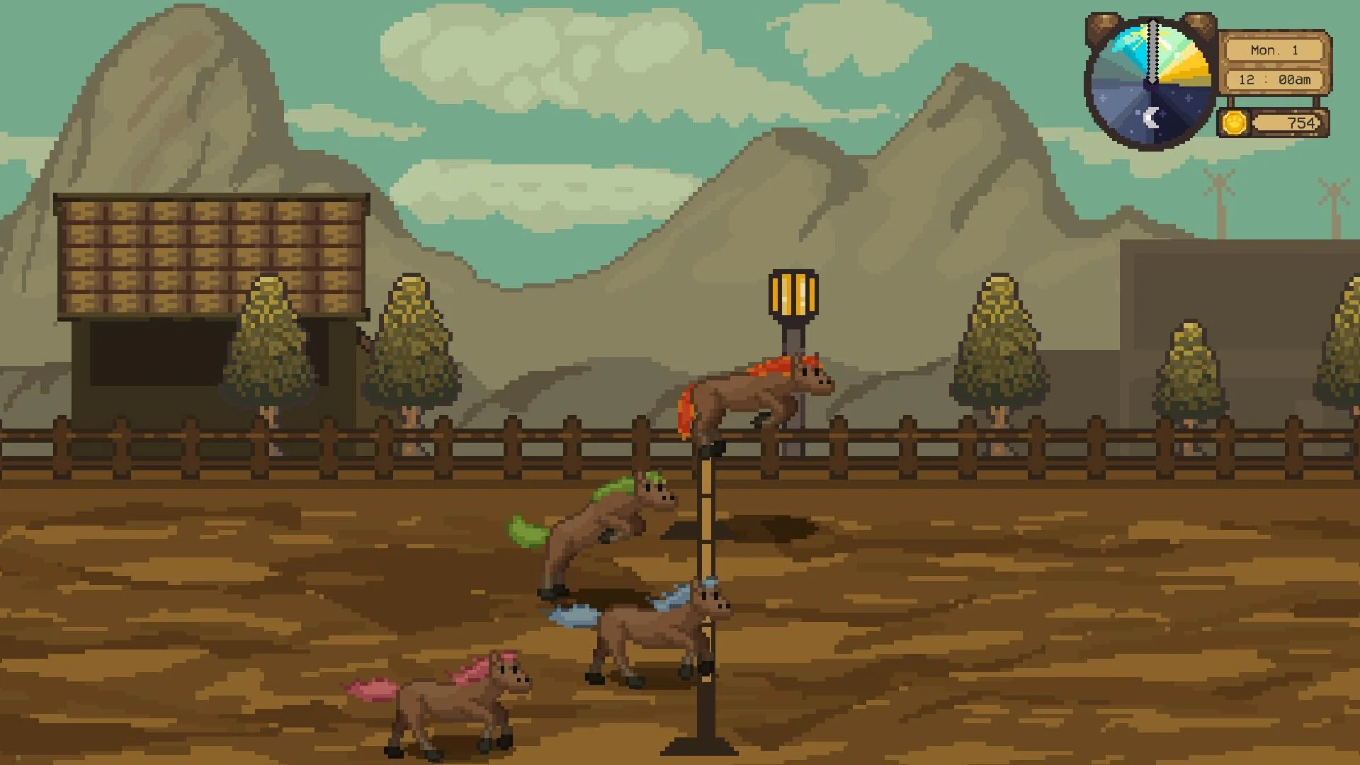 Pawsome Resort crops and craft beside the office