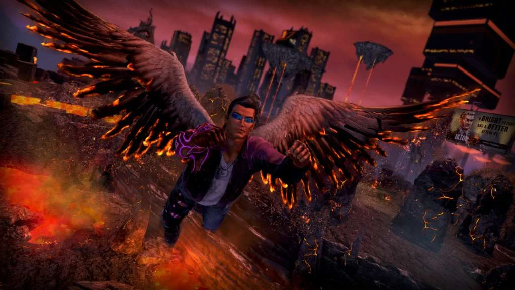 Saints Row The Third open world Steelport mayhem