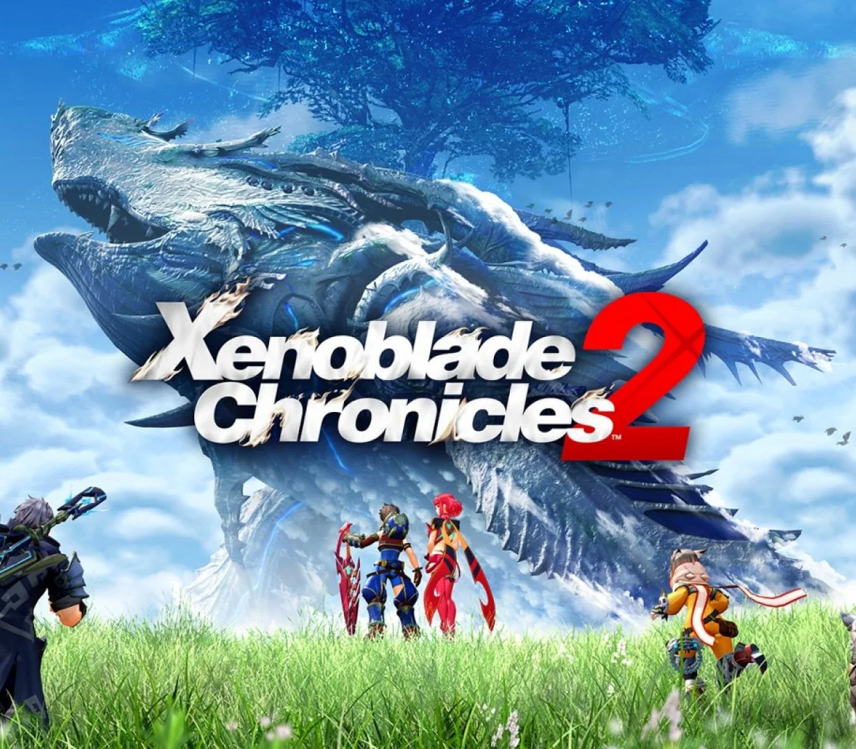 Xenoblade Chronicles 2 cover, Rex Pyra