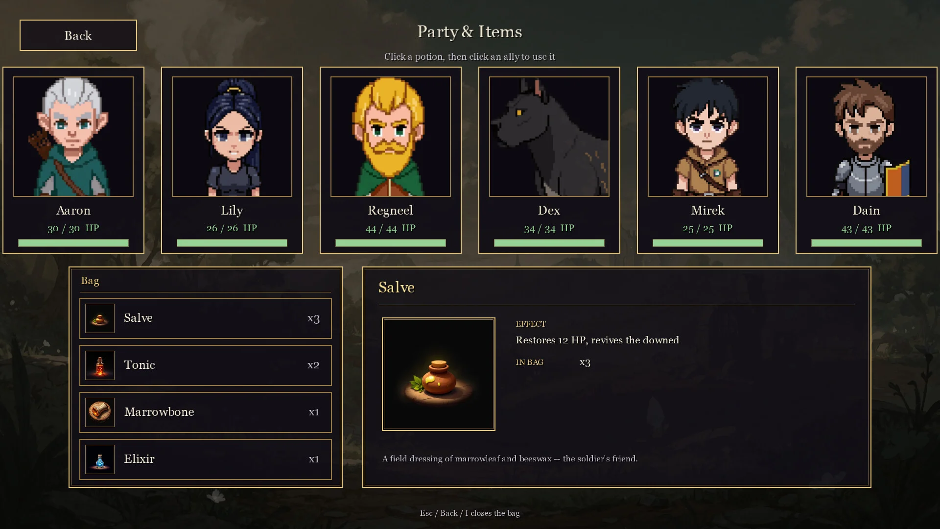 The Spirit of Twelve Steam Leaderboards RPG screenshot
