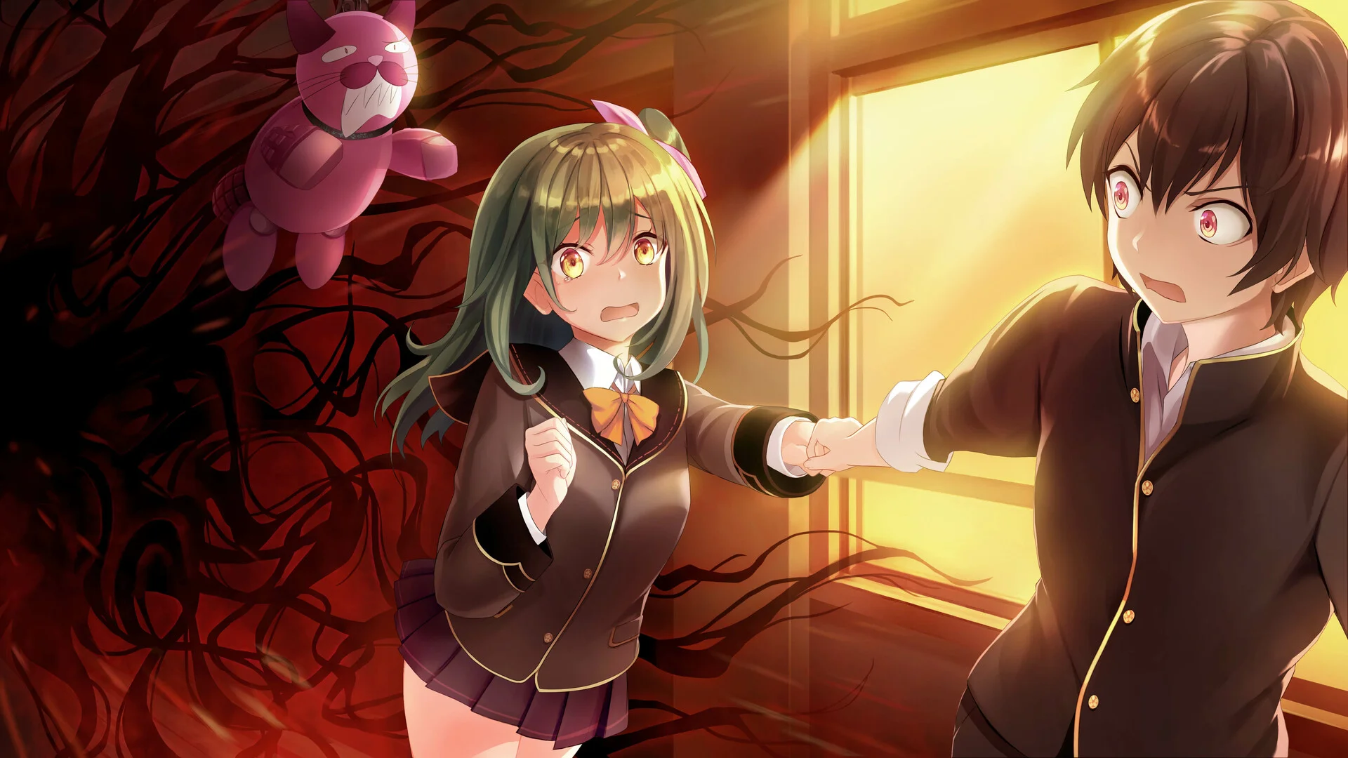 Death Match Love Comedy visual novel routes