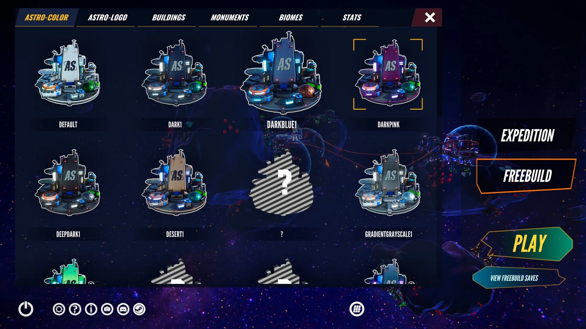 AstroScaper station rail network Steam