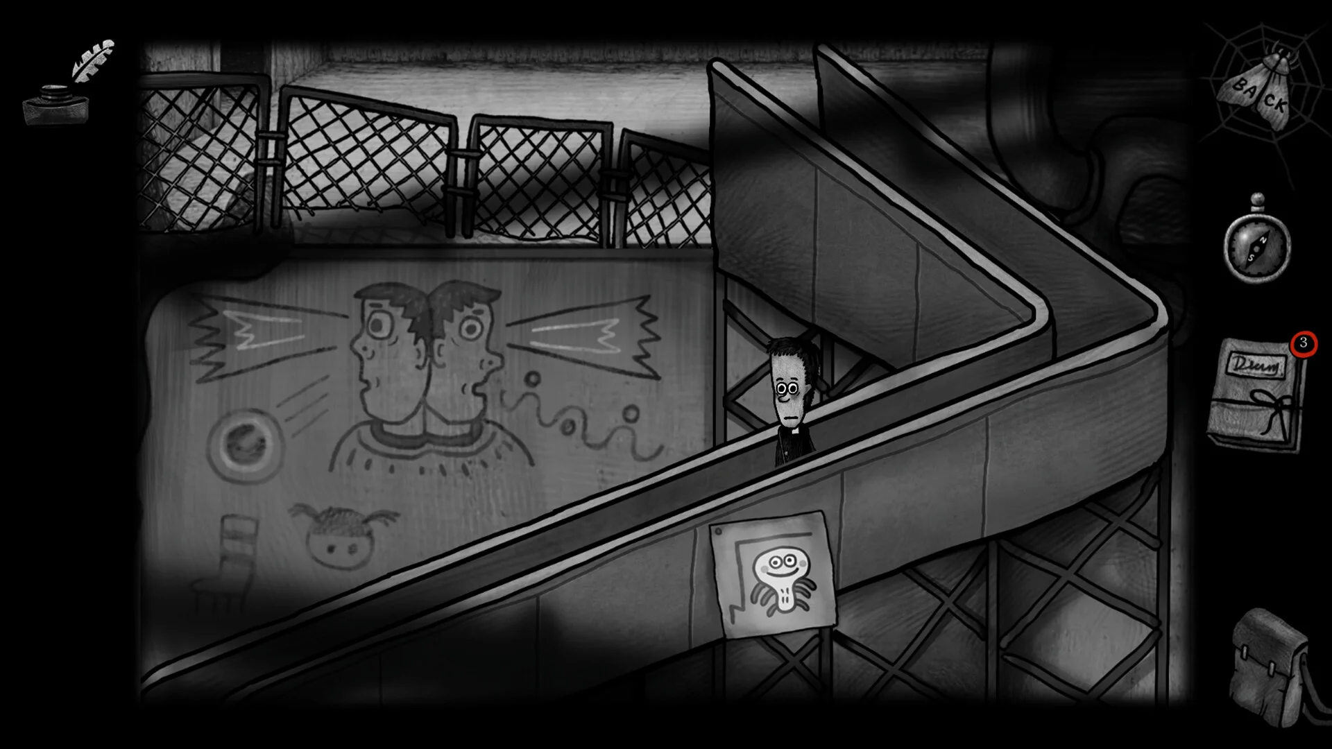 Dad's Monster House 2 MEDAL Cotton Game indie scene