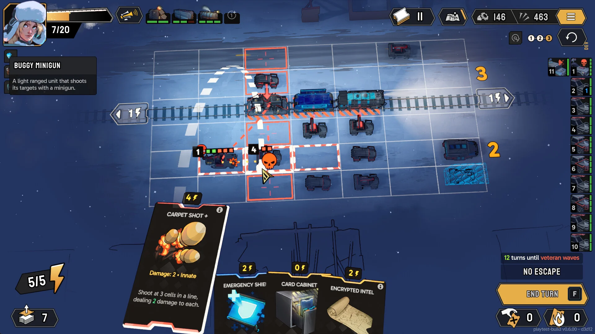 Fogpiercer turn-based battles
